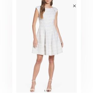 Tweed Fit & Flare Dress Harper Rose